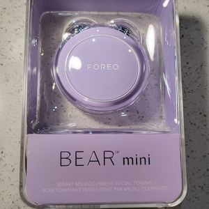 FOREO Bear Mini Smart Microcurrent Facial Toning Device Lavender / Opened box